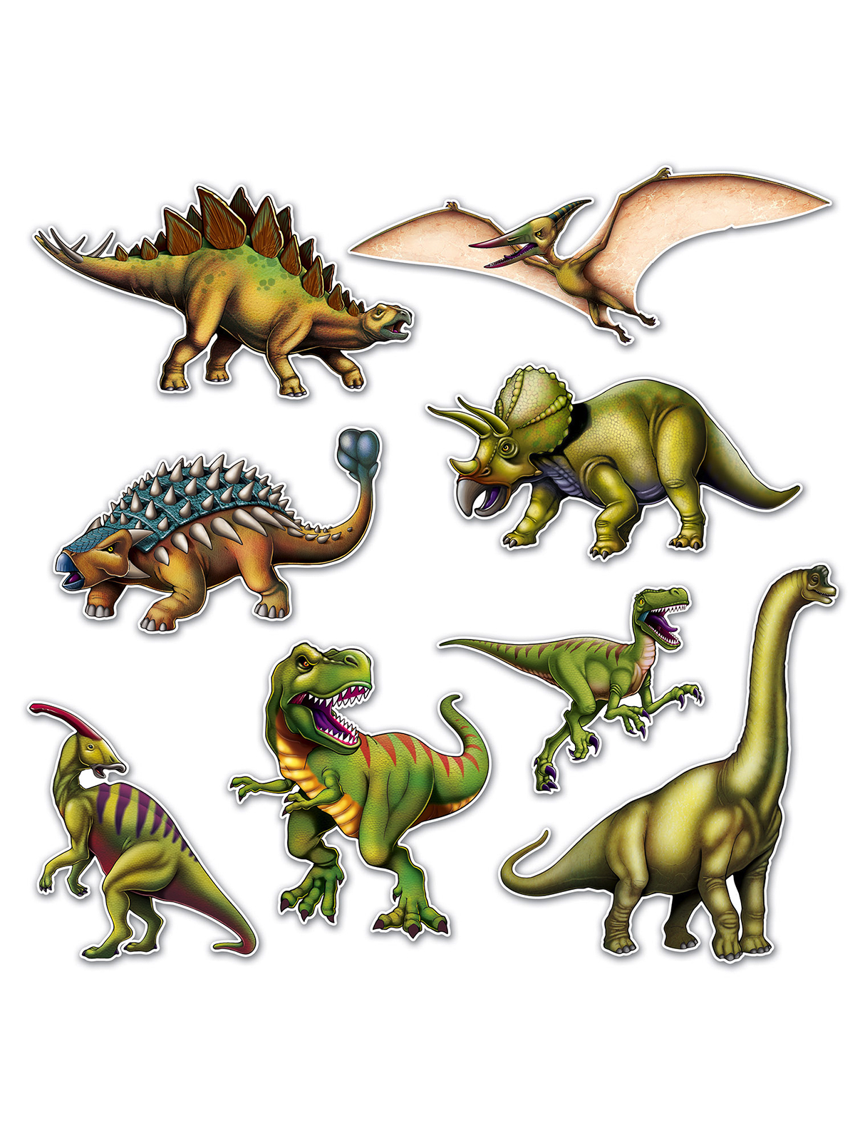 Dinosaur Cutouts - Novelties (Parties) Direct Ltd